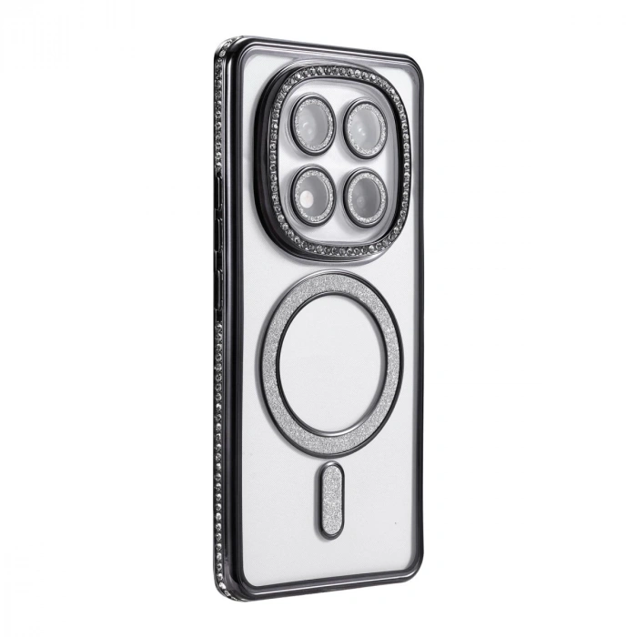 Xiaomi Redmi Note 14 Pro 4g Joke Simli Magneticsafe Kılıf - Siyah