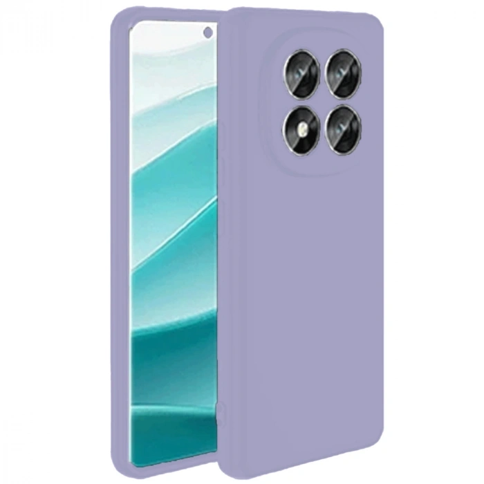 Xiaomi Redmi Note 14 Pro 4g Kılıf First Silikon - Lila