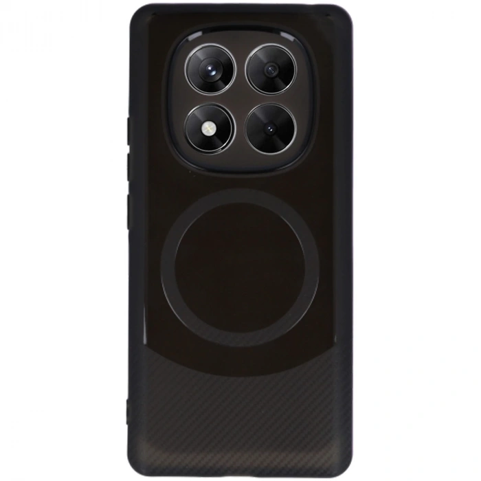 Xiaomi Redmi Note 14 Pro 5g Kılıf Maya Karbon Kapak - Siyah