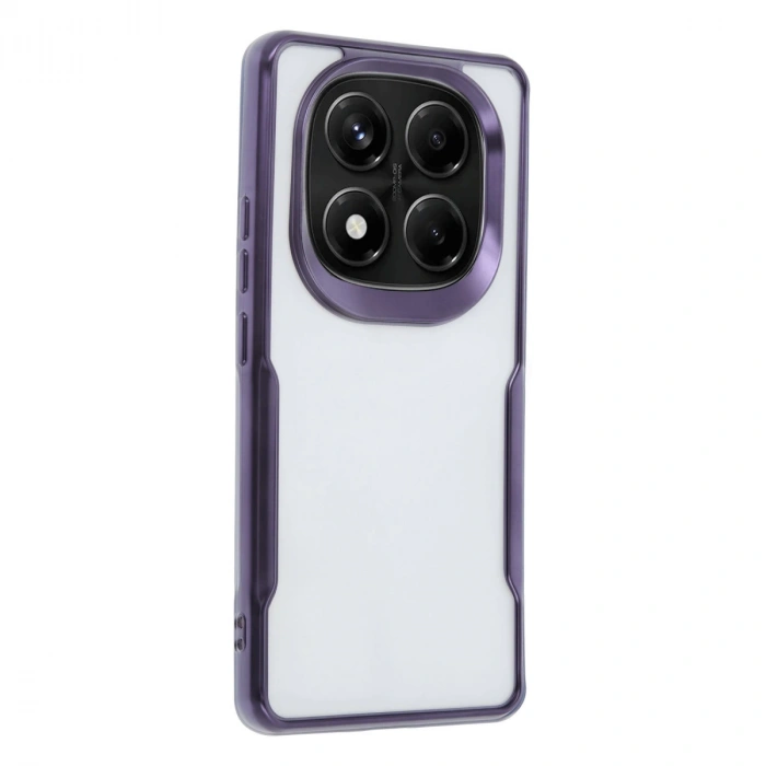 Xiaomi Redmi Note 14 Pro Plus Kılıf Boyi Silikon Kapak - Derin Mor