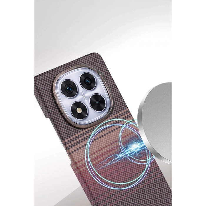 Xiaomi Redmi Note 14 Pro Plus Vega Magsafe Kapak - Kırmızı