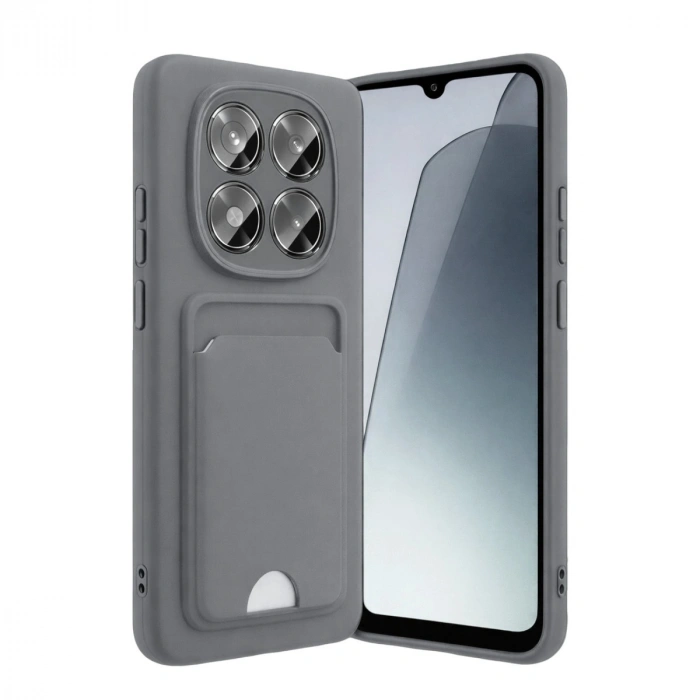 Xiaomi Redmi Note 15 4g Kelvin Kartvizitli Silikon - Gri