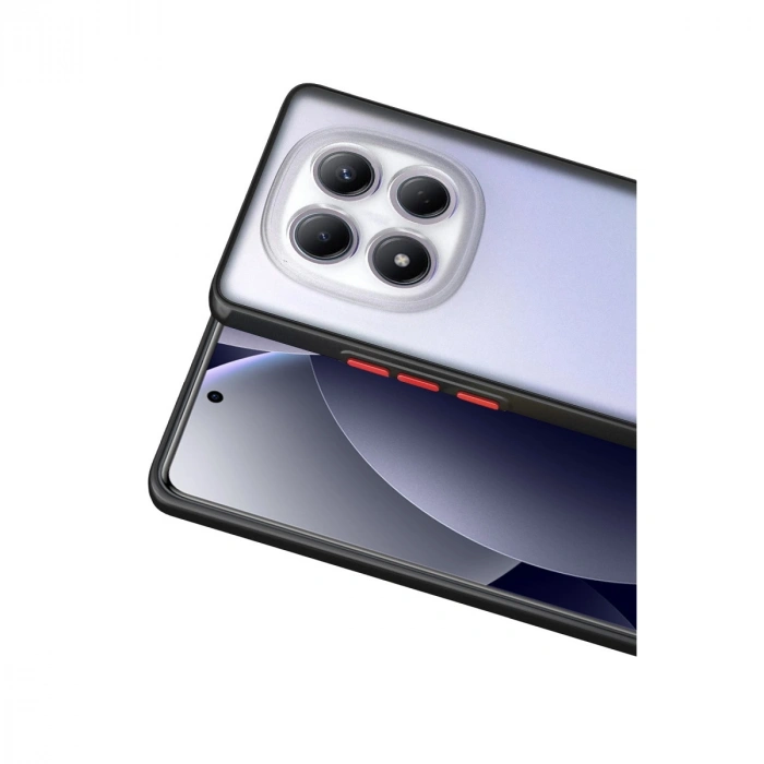 Xiaomi Redmi Note 15 Pro 4g Montreal Silikon Kapak - Siyah