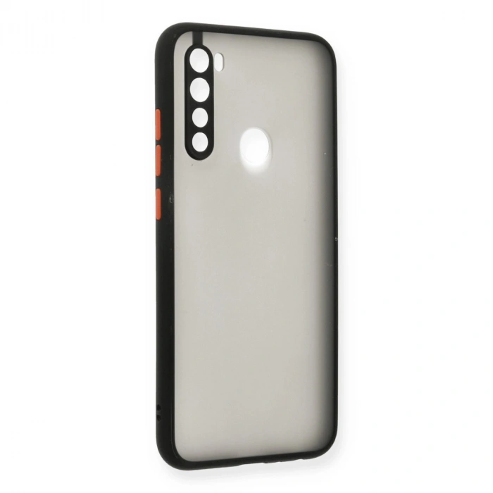 Xiaomi Redmi Note 8 Kılıf Montreal Silikon Kapak - Siyah