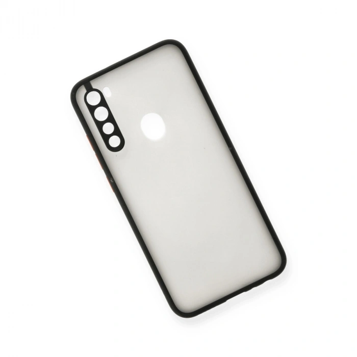 Xiaomi Redmi Note 8 Kılıf Montreal Silikon Kapak - Siyah