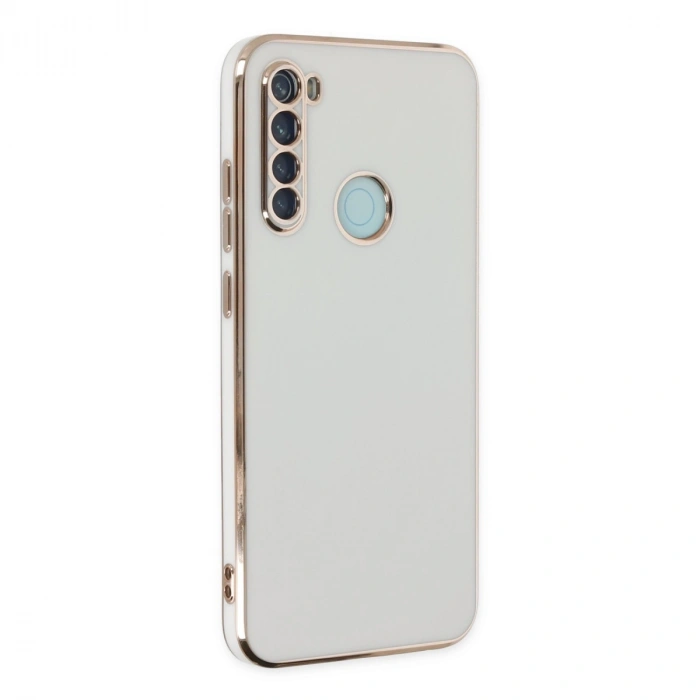 Xiaomi Redmi Note 8 Kılıf Volet Silikon - Beyaz