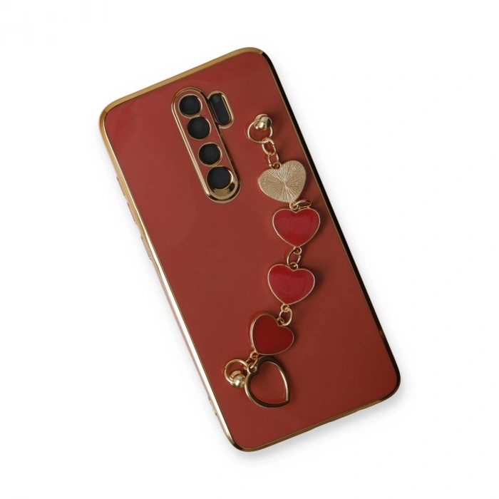 Xiaomi Redmi Note 8 Pro Kılıf Esila Silikon - Kırmızı