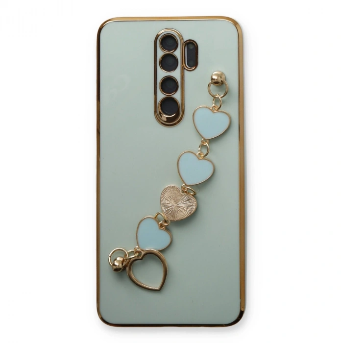 Xiaomi Redmi Note 8 Pro Kılıf Esila Silikon - Su Yeşili