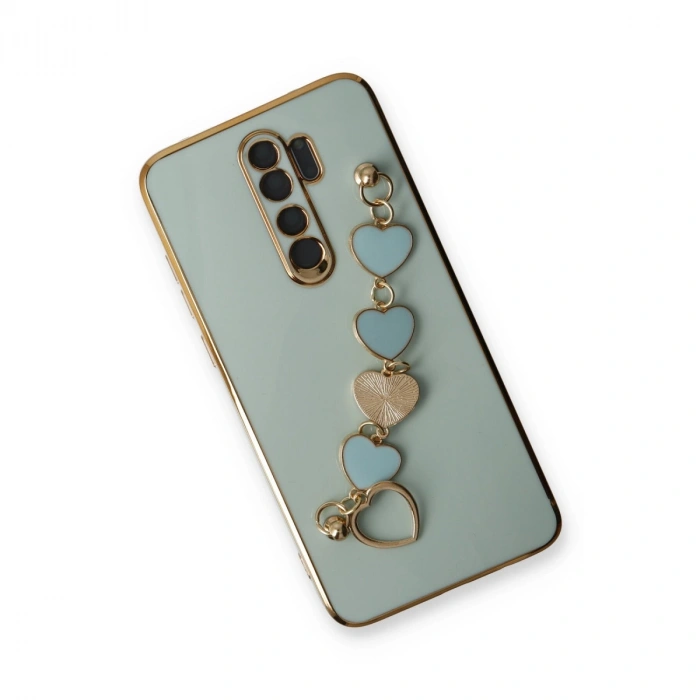 Xiaomi Redmi Note 8 Pro Kılıf Esila Silikon - Su Yeşili