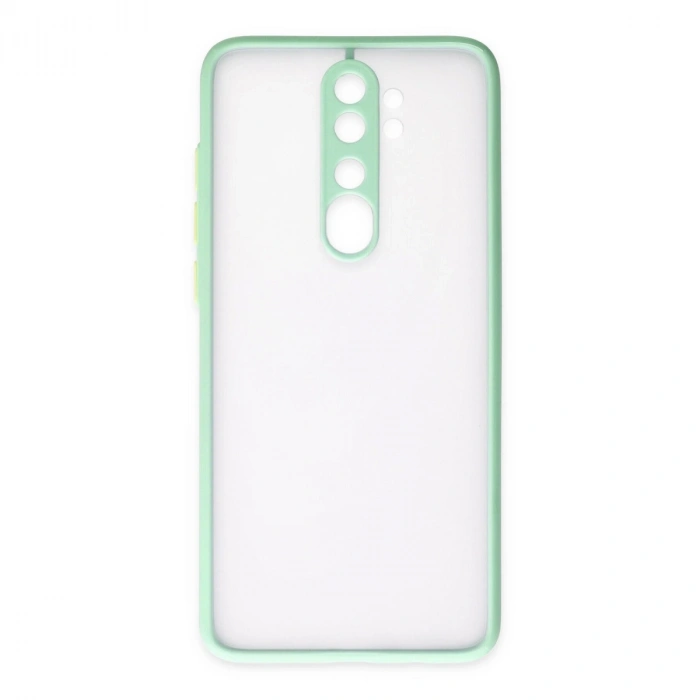 Xiaomi Redmi Note 8 Pro Kılıf Montreal Silikon Kapak - Turkuaz