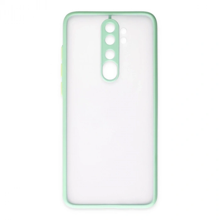 Xiaomi Redmi Note 8 Pro Kılıf Montreal Silikon Kapak - Turkuaz