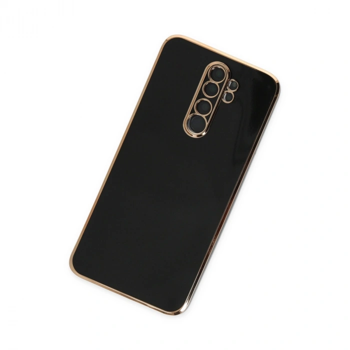 Xiaomi Redmi Note 8 Pro Kılıf Volet Silikon - Siyah
