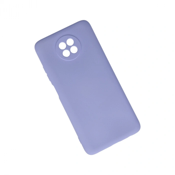 Xiaomi Redmi Note 9 5g Kılıf Nano İçi Kadife Silikon - Lila