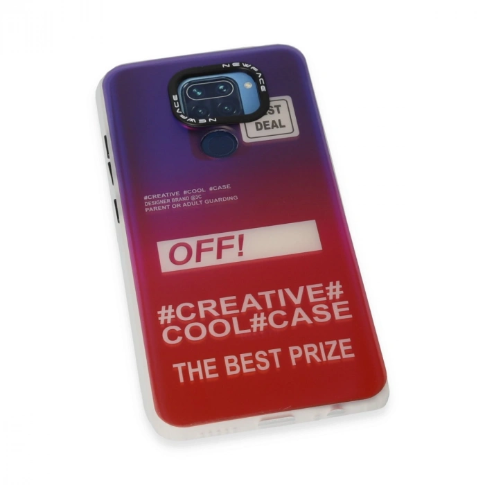 Xiaomi Redmi Note 9 Kılıf Estoril Desenli Kapak - Estoril - 9