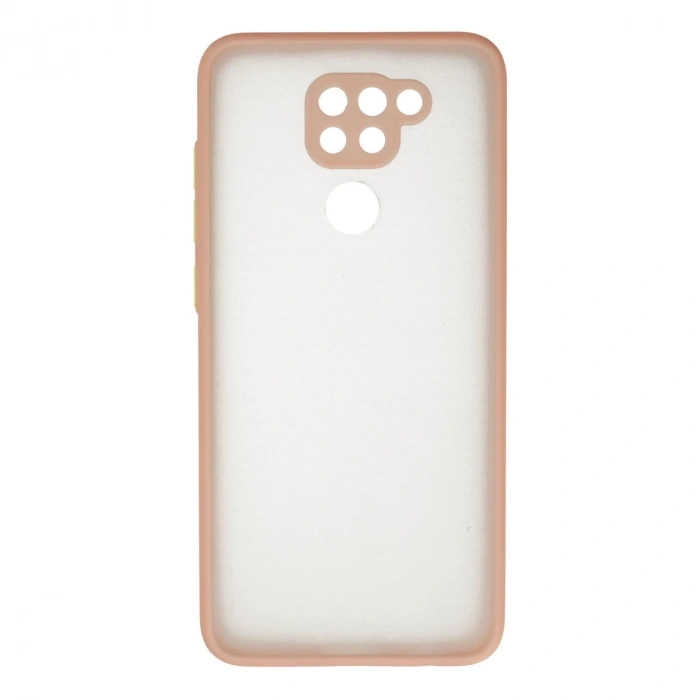 Xiaomi Redmi Note 9 Kılıf Montreal Silikon Kapak - Pembe