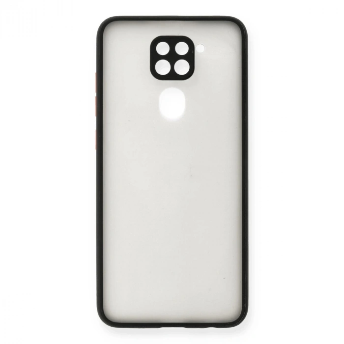 Xiaomi Redmi Note 9 Kılıf Montreal Silikon Kapak - Siyah