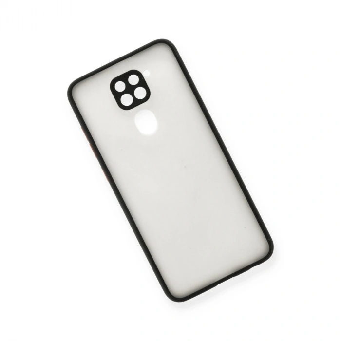 Xiaomi Redmi Note 9 Kılıf Montreal Silikon Kapak - Siyah