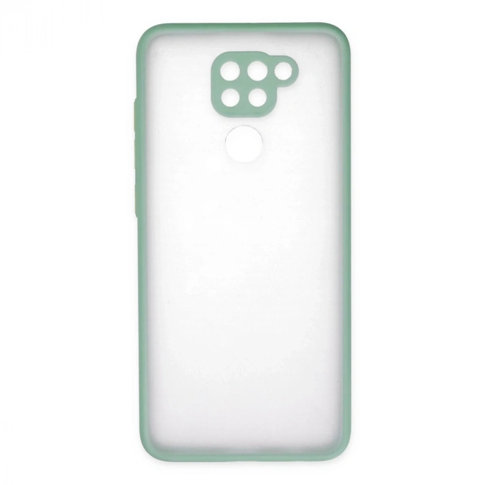 Xiaomi Redmi Note 9 Kılıf Montreal Silikon Kapak - Turkuaz