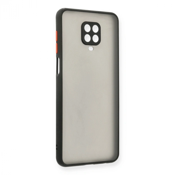 Xiaomi Redmi Note 9 Pro Kılıf Montreal Silikon Kapak - Siyah