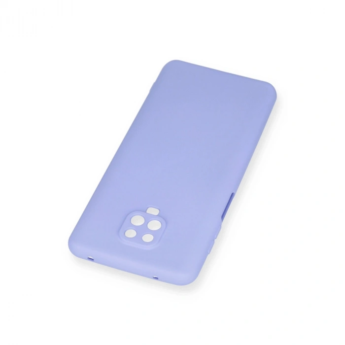 Xiaomi Redmi Note 9 Pro Kılıf Nano İçi Kadife Silikon - Lila