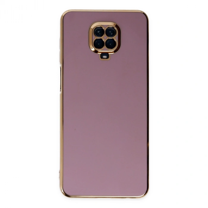 Xiaomi Redmi Note 9 Pro Kılıf Volet Silikon - Mor