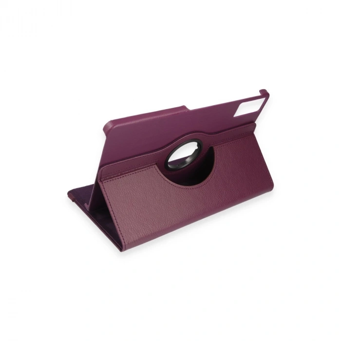 Xiaomi Redmi Pad Kılıf 360 Tablet Deri Kılıf - Mürdüm