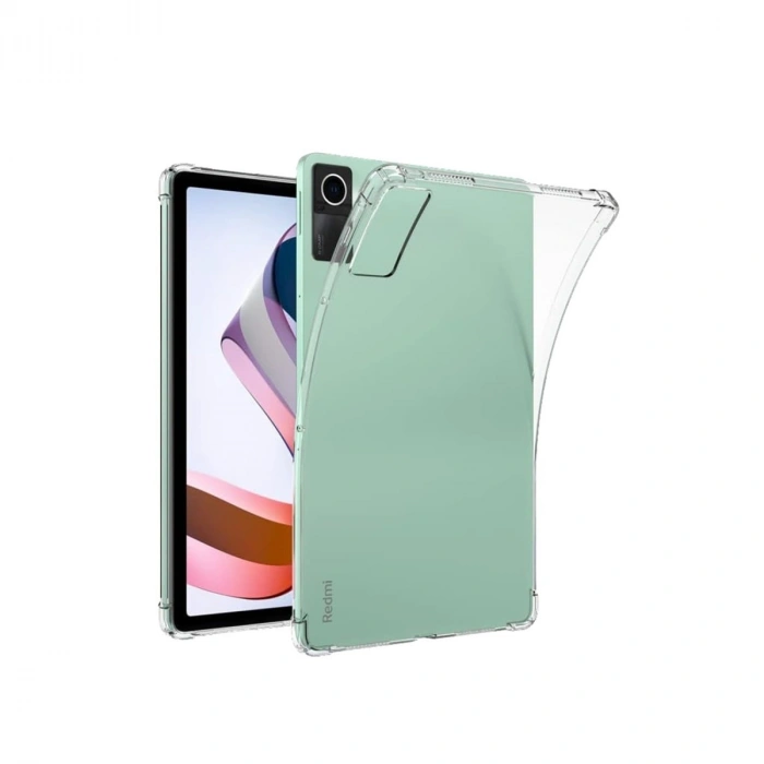 Xiaomi Redmi Pad Se Kılıf Anti Shock Tablet Silikon - Şeffaf