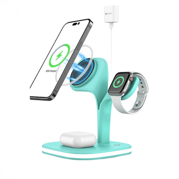 Ym-ud22 Kablosuz Şarj Masaüstü Set - Yeşil