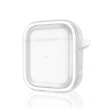 Airpods 4 (4.nesil) Shiny Şeffaf Kılıf - Beyaz