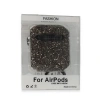 Apple Airpods 2 (2.nesil) Mira Taşlı Kılıf - Siyah