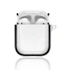 Apple Airpods 4 (4.nesil) Shiny Şeffaf Kılıf - Siyah