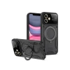 Apple İphone 11 Kılıf Joy Lens Standlı Kapak - Siyah