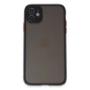 Apple İphone 11 Kılıf Montreal Silikon Kapak - Siyah