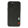 Apple İphone 11 Pro Max Kılıf Loop Deri Silikon - Siyah