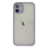Apple İphone 11 Pro Max Kılıf Montreal Silikon Kapak - Mor