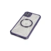 Apple İphone 11 Pro Max Kılıf Prag Magneticsafe Kapak - Derin Mor