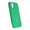 Apple İphone 11 Regal Magsafe Standlı Kapak - Yeşil