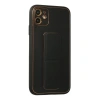Apple İphone 12 Kılıf Coco Deri Standlı Kapak - Siyah