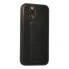 Apple İphone 12 Pro Kılıf Coco Deri Standlı Kapak - Siyah