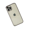 Apple İphone 12 Pro Kılıf Razer Lensli Silikon - Siyah