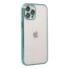 Apple İphone 12 Pro Max Kılıf Razer Lensli Silikon - Yeşil