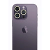 Apple İphone 12 Pro Max Neon Fosforlu Kamera Lens - Beyaz