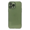 Apple İphone 13 Pro Kılıf Fly Lens Silikon - Yeşil
