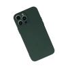 Apple İphone 13 Pro Kılıf Nano İçi Kadife Silikon - Koyu Yeşil