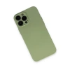 Apple İphone 13 Pro Kılıf Nano İçi Kadife Silikon - Yeşil