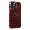Apple İphone 13 Pro Max Kılıf Snake Kapak - Bordo