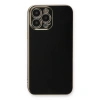 Apple İphone 13 Pro Max Kılıf Volet Silikon - Siyah
