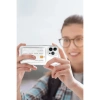 Apple İphone 14 Kılıf Kart Şeffaf Silikon - Şeffaf