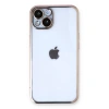 Apple İphone 14 Kılıf Razer Lensli Silikon - Gold