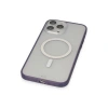 Apple İphone 14 Pro Kılıf Grand Magneticsafe Kapak - Mor